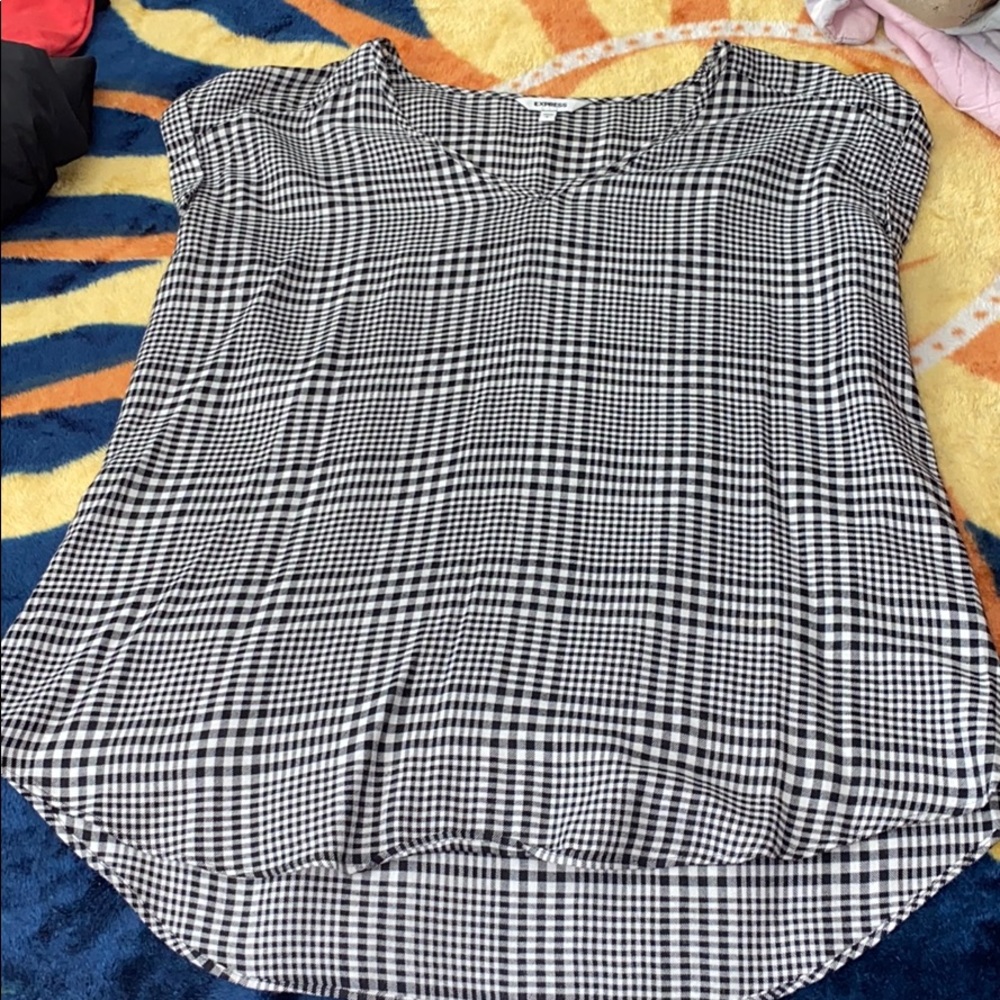 Plaid Blouse